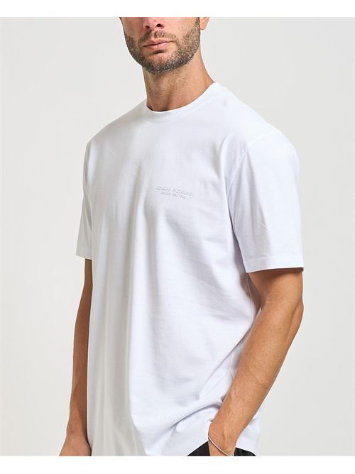 T-shirt uomo Armani Exchange con logo in petto ARMANI EXCHANGE | XM001281-AF10361U0002